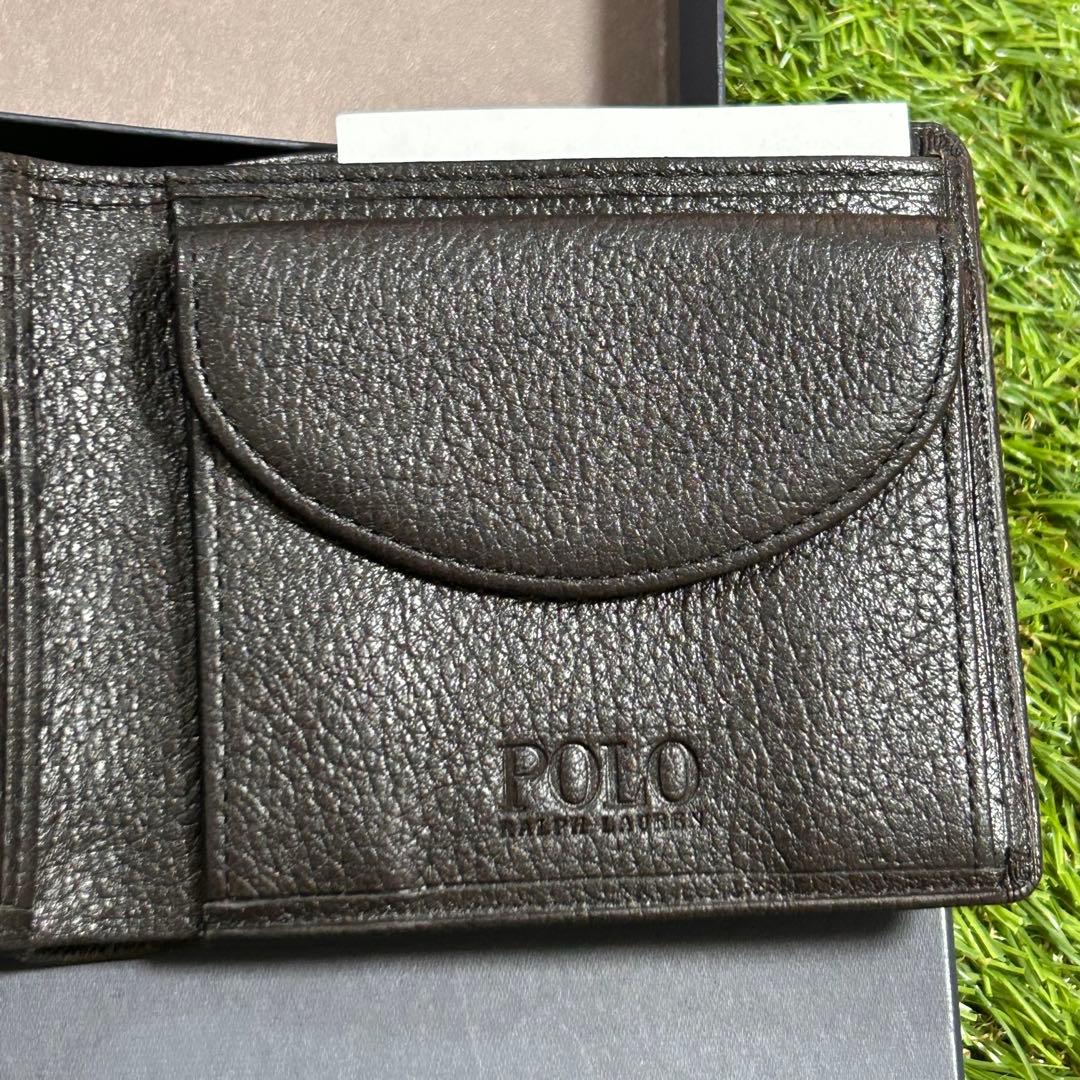 Polo Ralph Lauren ポロ ラルフローレン 財布 折り財布 黒