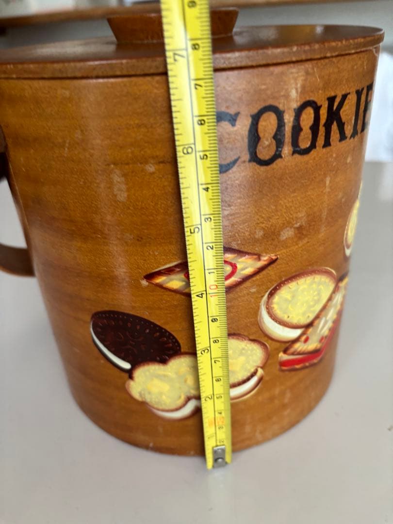 木製クッキージャー ヴィンテージ
