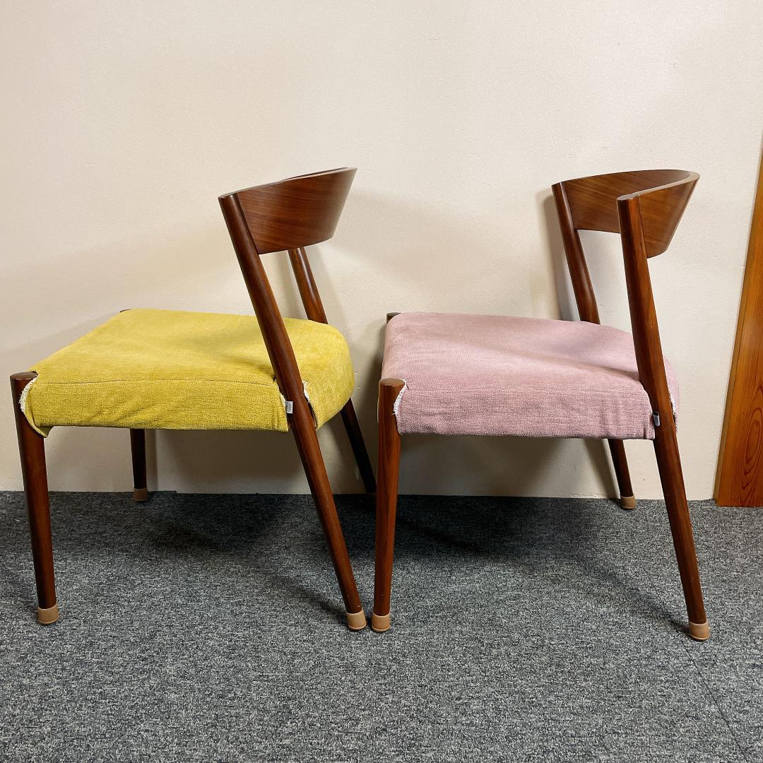 スケッチ ロンダチェア moda en casa ウォルナット　ダイニングチェア