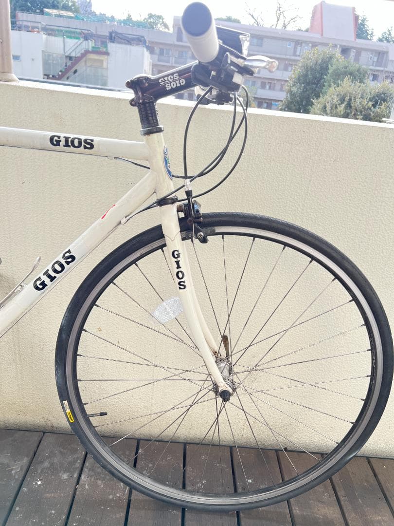 GIOS ジオスクロスバイク AMPIOホワイト １８段変速 700c　引取専用