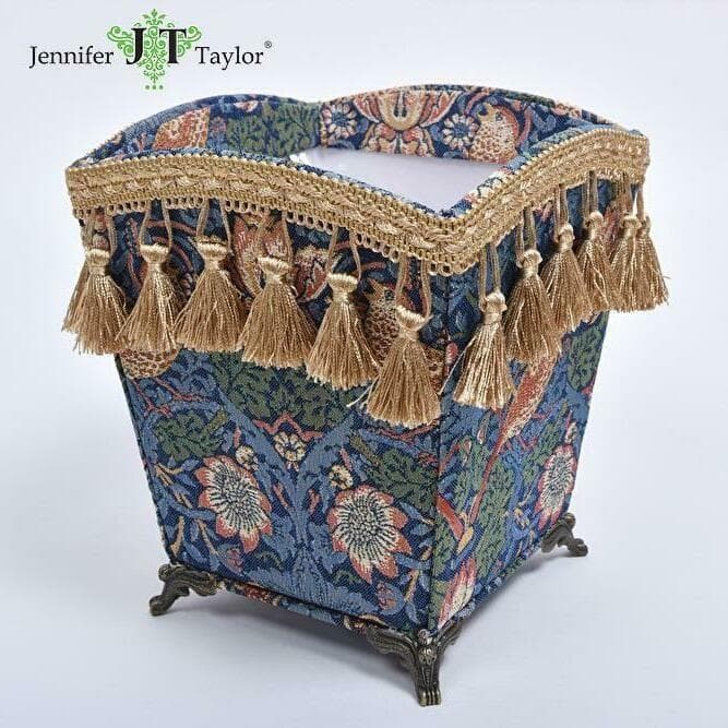 ダストボックス ジェニファーテイラー モリス イチゴ泥棒 ゴミ箱 33103BX