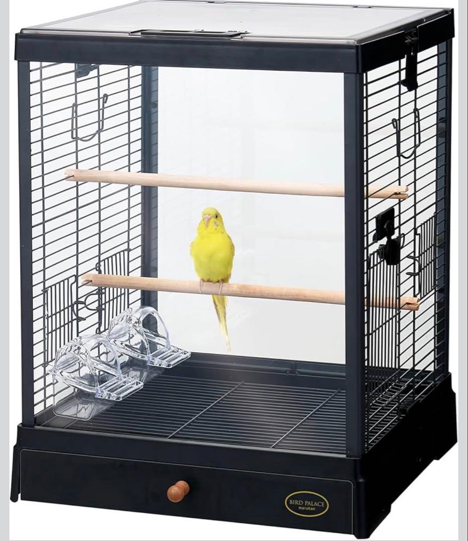 インコケージ　ミニマルランド バードパレス クリアスクリーン 40BK