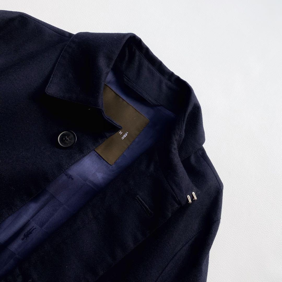 【英国製/名作】マッキントッシュ DOWNFIELD 38 紺 ベルテッド