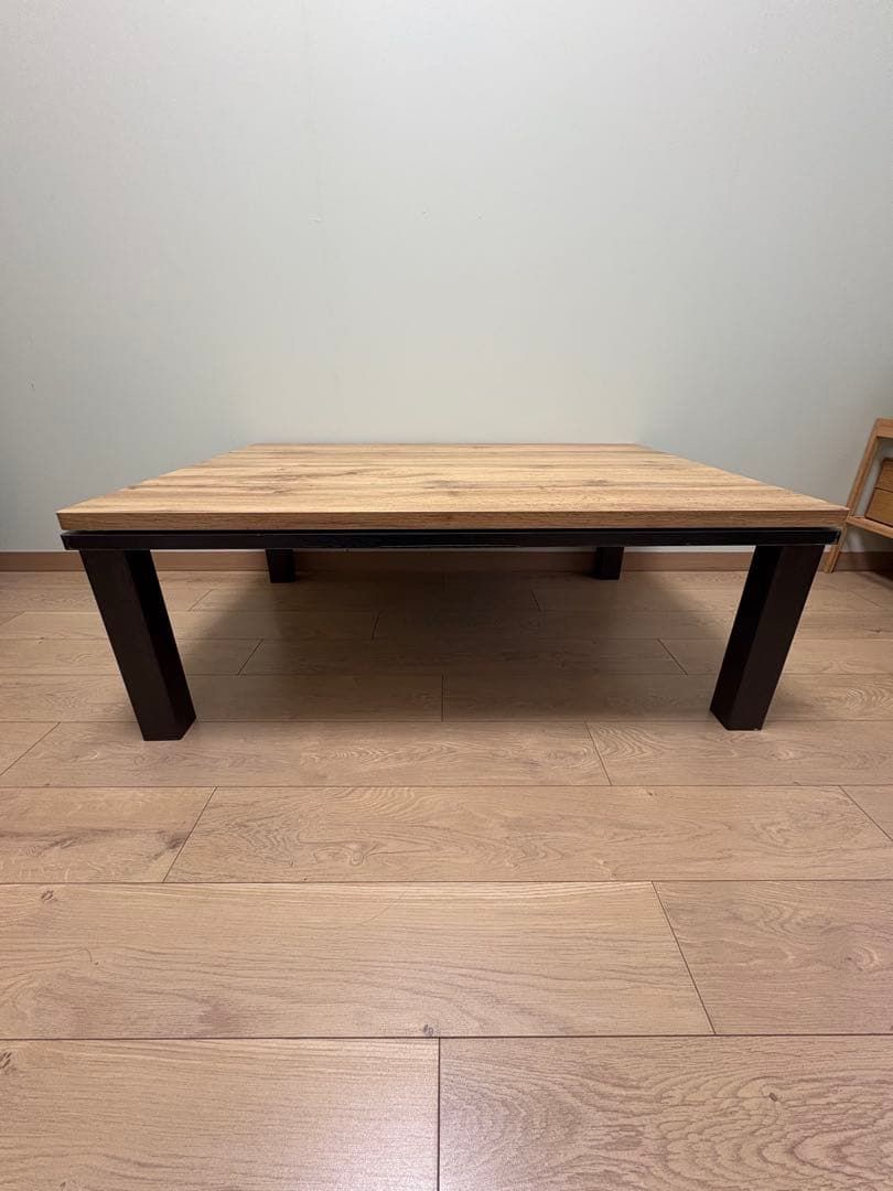 木目調ヒーター付きこたつ