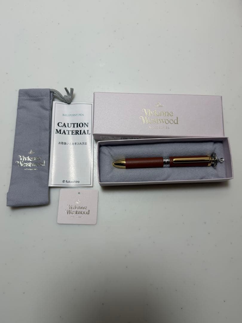 Vivienne Westwood ボールペン ブラウン