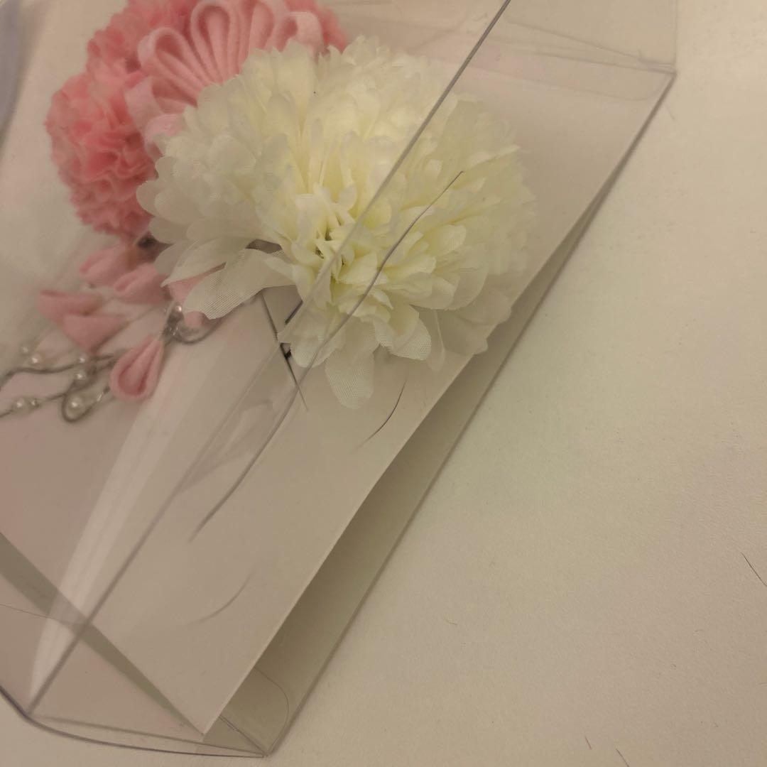 160袴　髪飾り付き　小学校卒業式　着付け手順説明書有