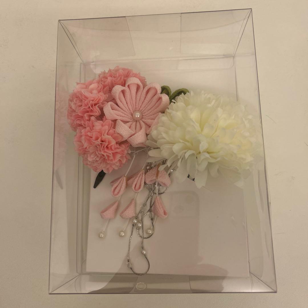 160袴　髪飾り付き　小学校卒業式　着付け手順説明書有