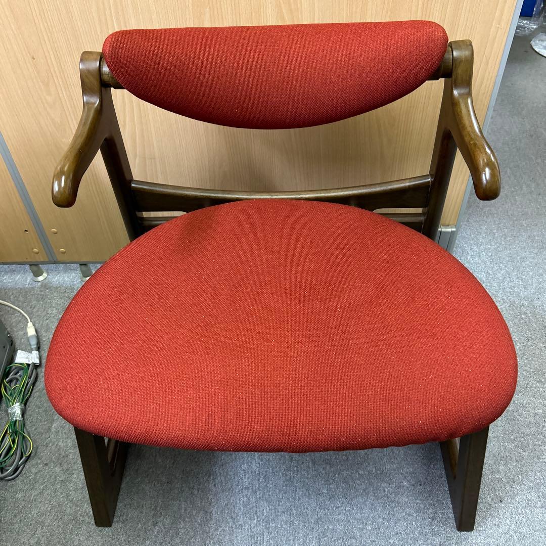 ダイニングチェア KIRITSU 起立木工 CAチェア 400CH-赤