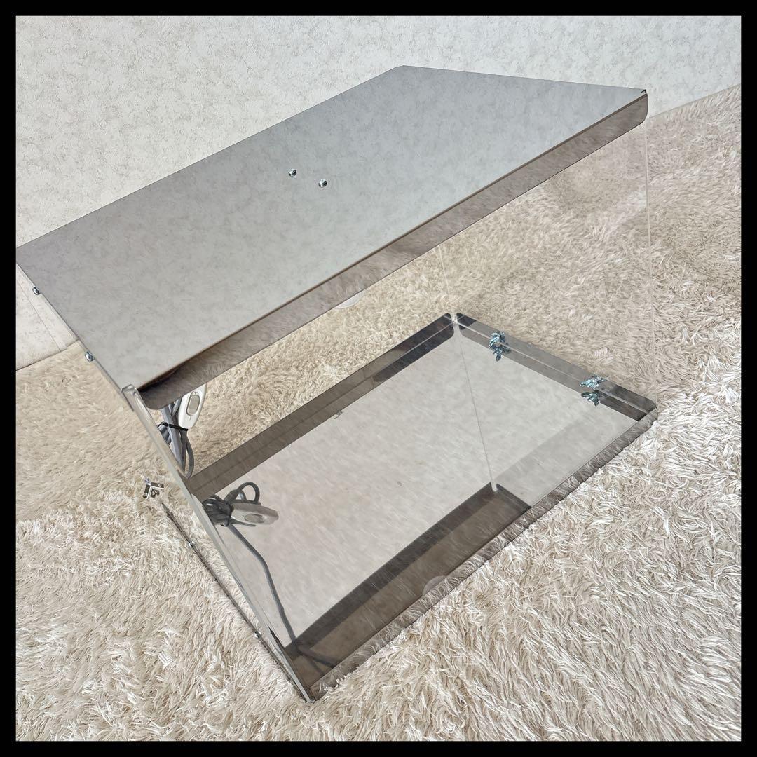 未使用】LED 照明 アクリル製 食品 ショーケース イベント 催事 模擬店