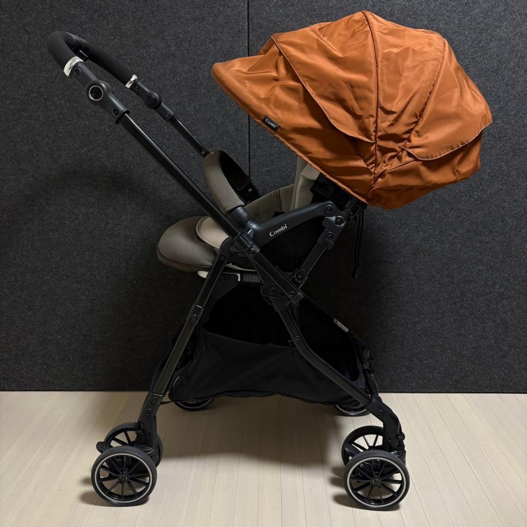 コンビ　スゴカルα 4キャス　コンパクト　エッグショック　 Ltd ベビーカー