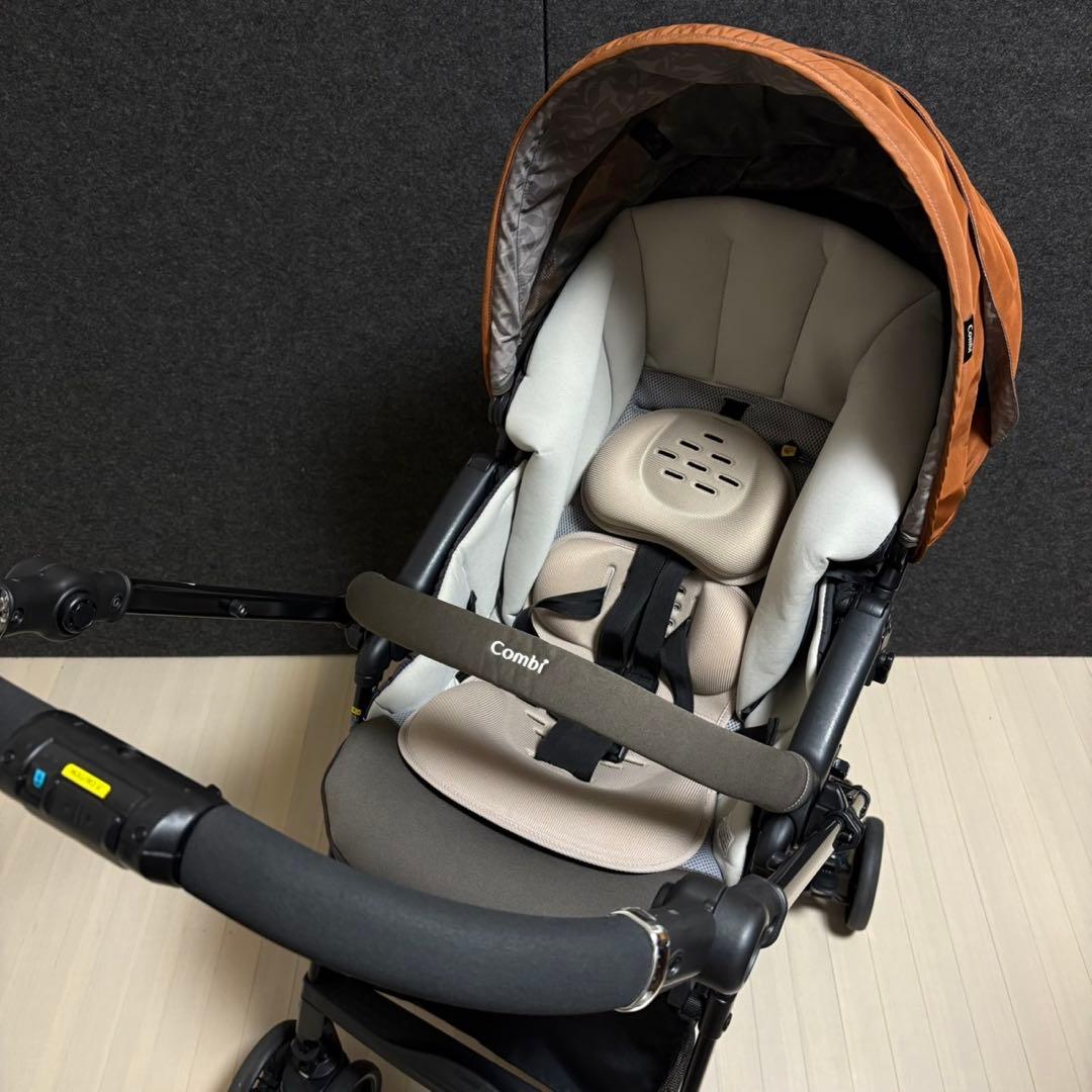 コンビ　スゴカルα 4キャス　コンパクト　エッグショック　 Ltd ベビーカー