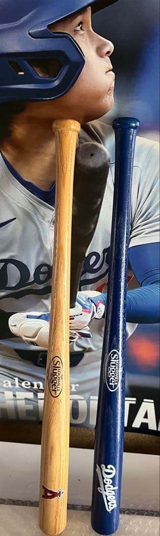 g*t様 大谷翔平選手2021年 MVP記念300本限定！本人仕様ミニバット他2