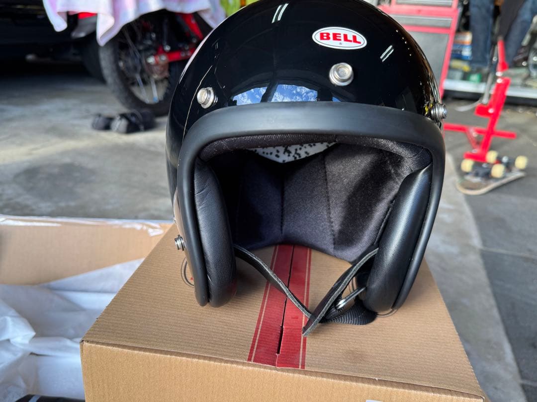 BELL 500TXJ ソリッドブラック ジェットヘルメット