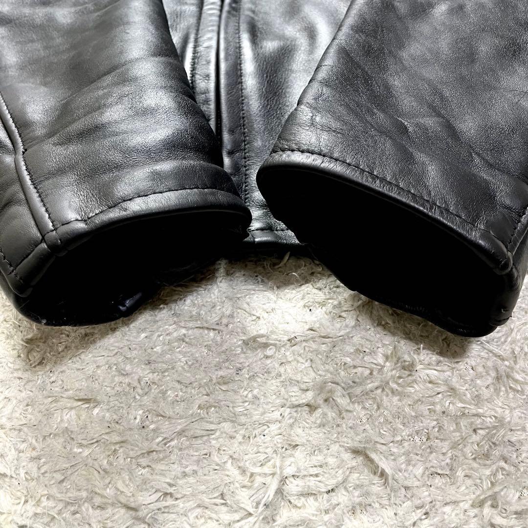 入手困難/2way✨ショット シングルライダース レザージャケット 642 36