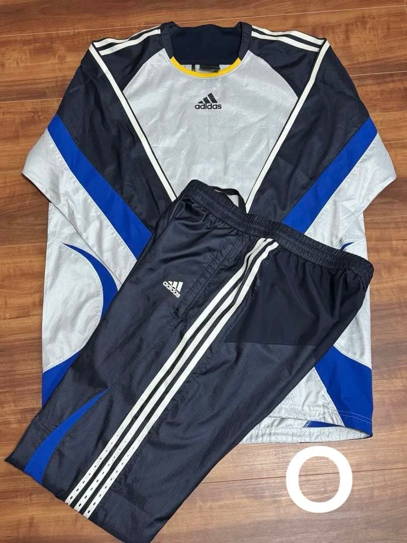 【美品】adidas サッカー日本代表モデル ピステ セットアップ 《Oサイズ》