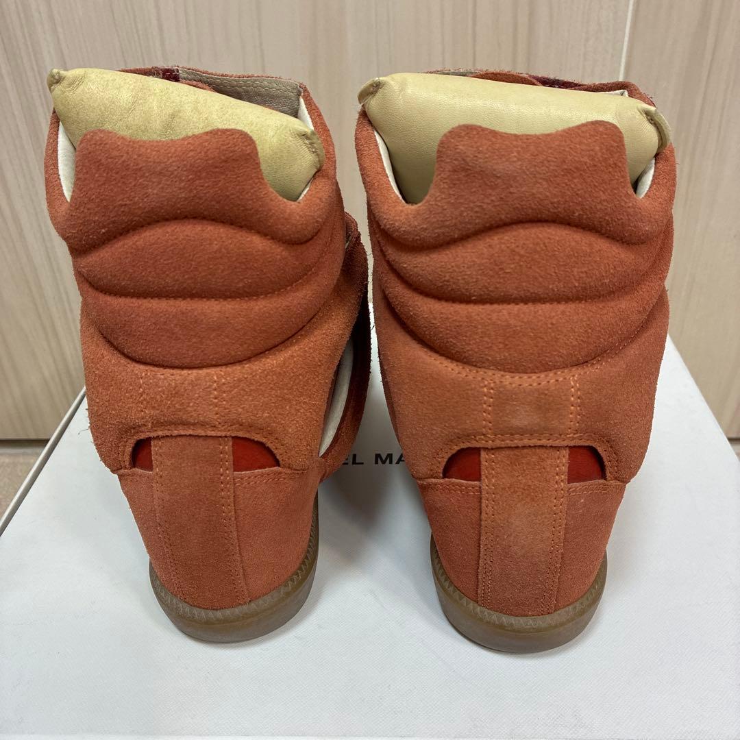 イザベル マラン ハイカットスニーカー レッド 38