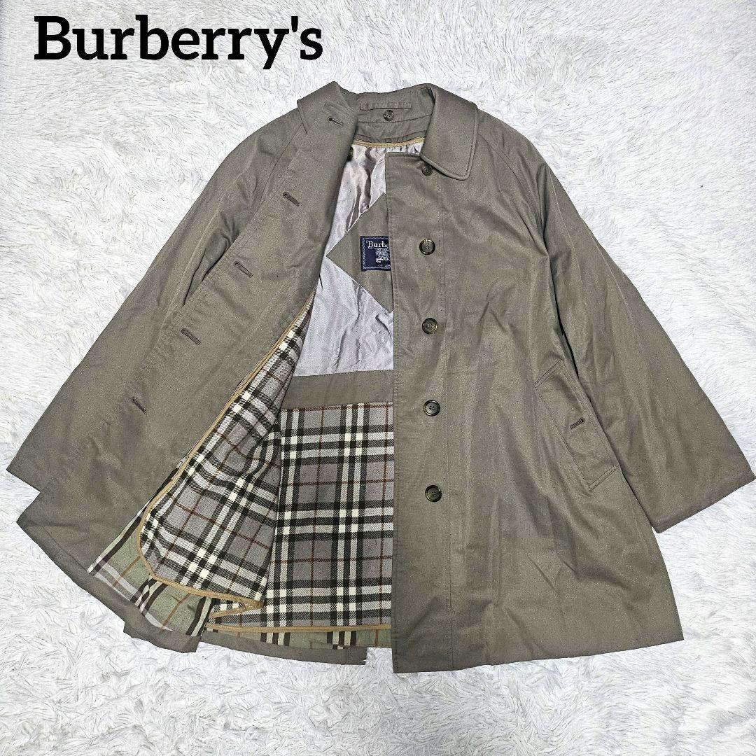 専用 Burberry's コート バルマカン ライナー付き ノバチェック