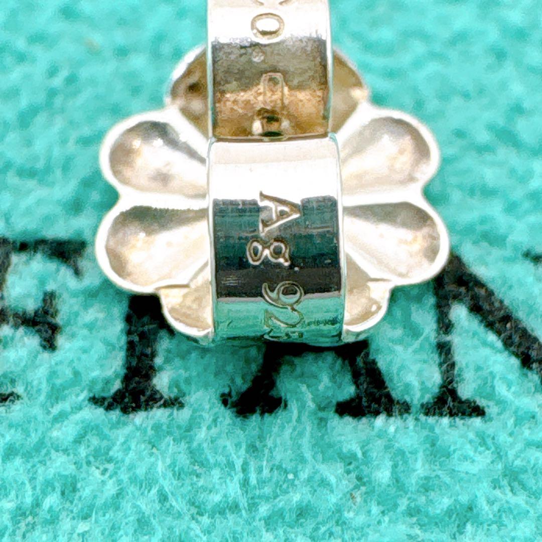 極美品 ティファニー オープン アトラス フープ ピアス シルバー925