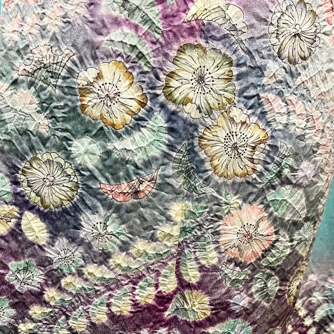 ■逸品■作家落款入り■辻が花■花絞り■正絹振袖フルセット■成人式■振り袖