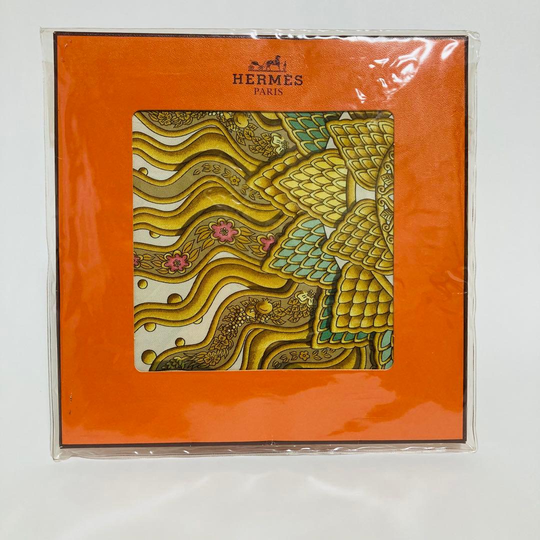 HERMES スカーフ　カレ90.CARPE DIEM