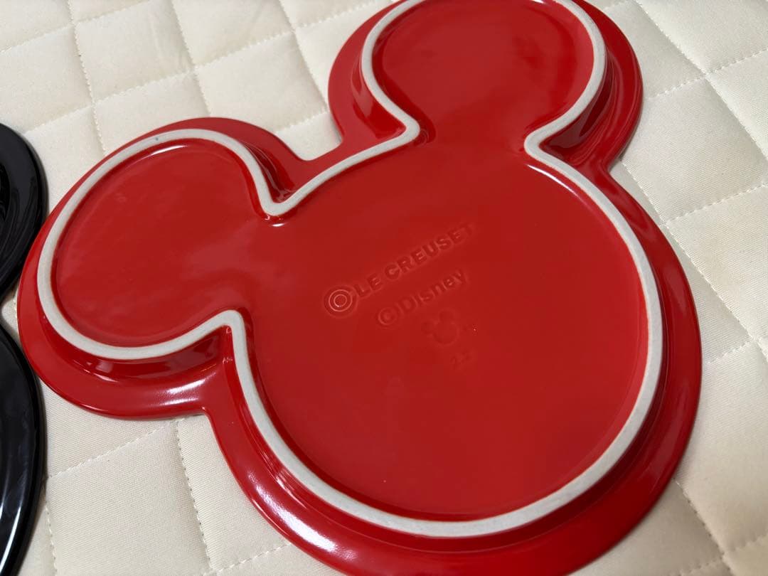 ル・クルーゼ) ミッキーマウステーブルウェアセット　箱無し未使用