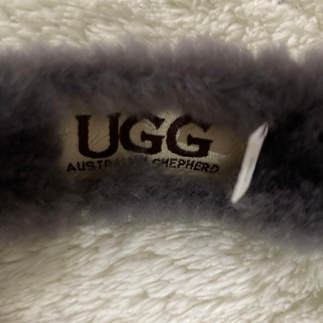 【美品】UGG グレー ファー イヤーマフ