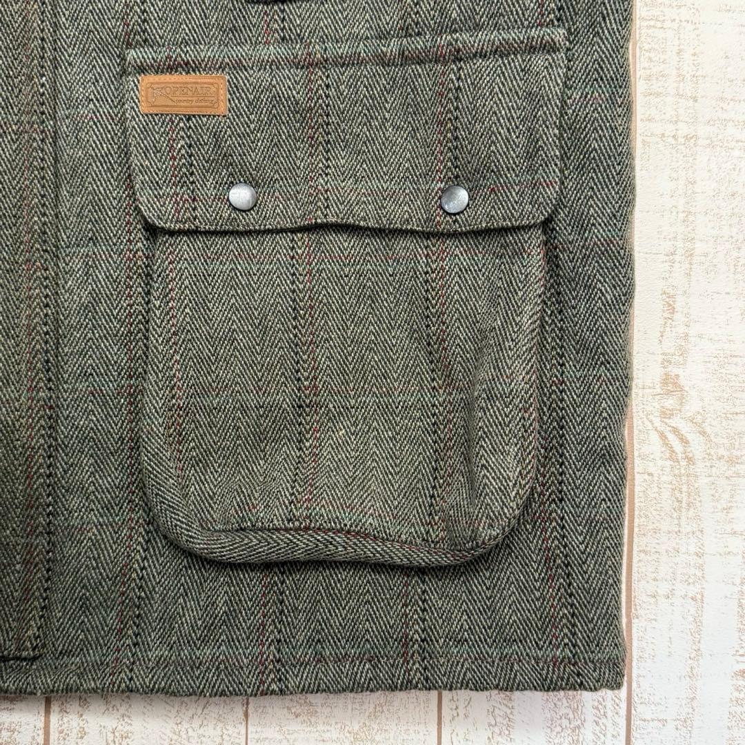 英国製【OPENAIR】ダービーツイード　カントリージャケット　ビテイル同型