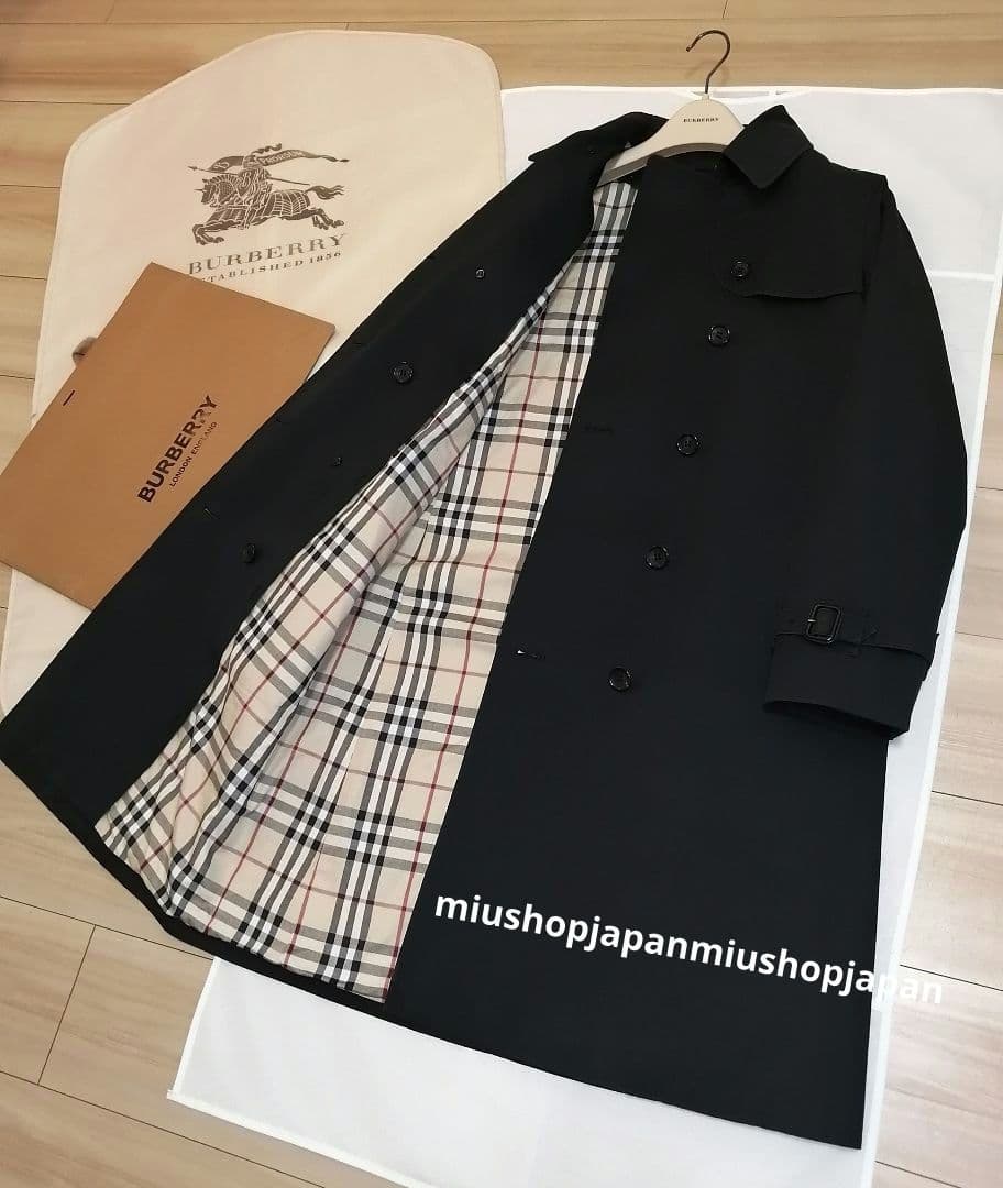 特別価格●40サイズ　BURBERRY　LONDON　トレンチコート　濃紺
