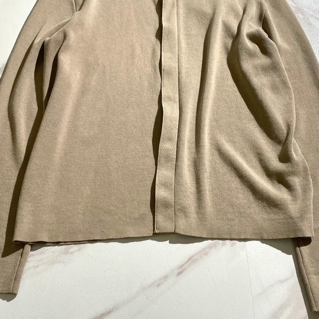 極美品✨ ザノーネ カーディガン 長袖 ニット セーター ウール ブラウン系