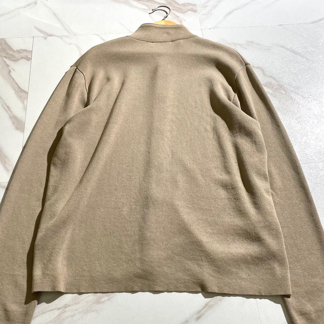 極美品✨ ザノーネ カーディガン 長袖 ニット セーター ウール ブラウン系