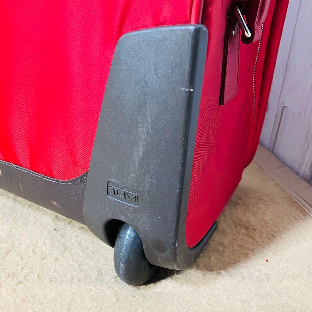 希少 TUMI 48620RED キャリーバッグ トゥミ 2輪 キャリーケース