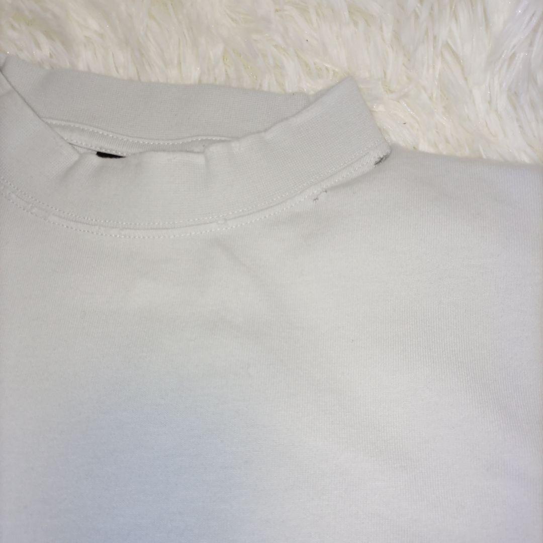 BALENCIAGA Tシャツ ロゴ入り　ダメージ加工 オーバーサイズ タグ付