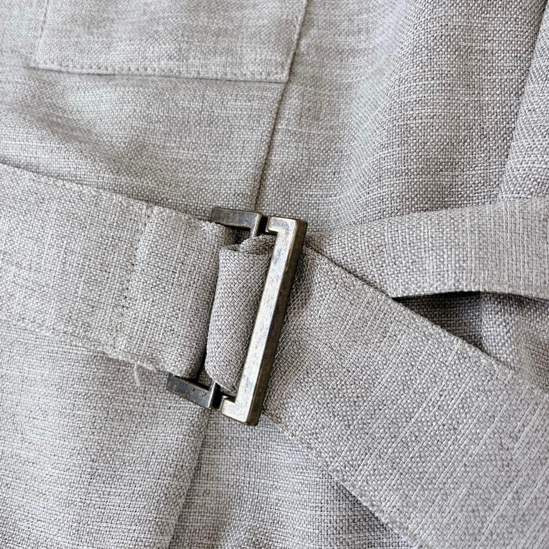 近年モデル✨ allureville リネンオックスベルト付オールインワン M