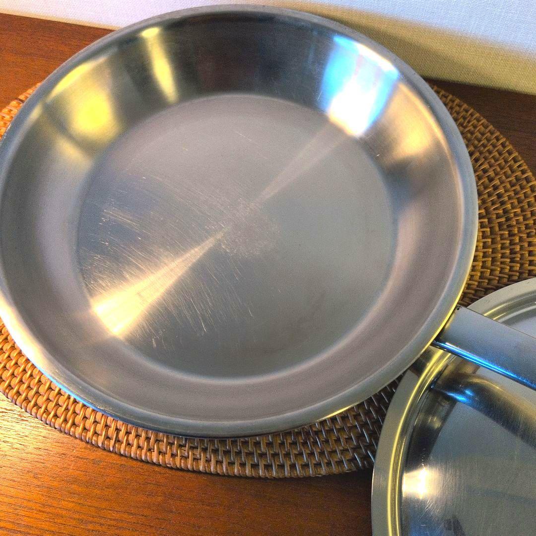 スイス製　スプリング社　クリスタル　フライパン　ソテーパン　口径外寸28cm