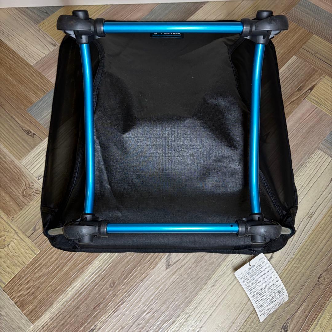 【極美品】Helinox ヘリノックス グラウンドチェア ブラック