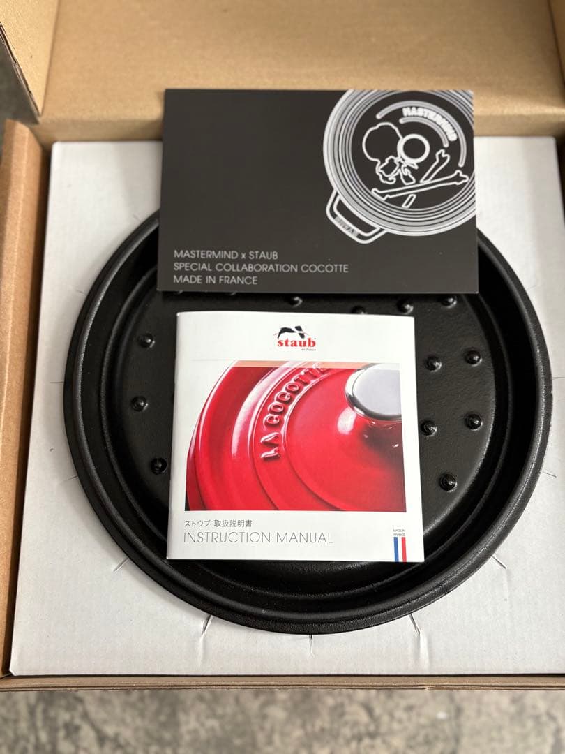 新品未使用　MASTERMIND × STAUB ストウブ マスターマインド