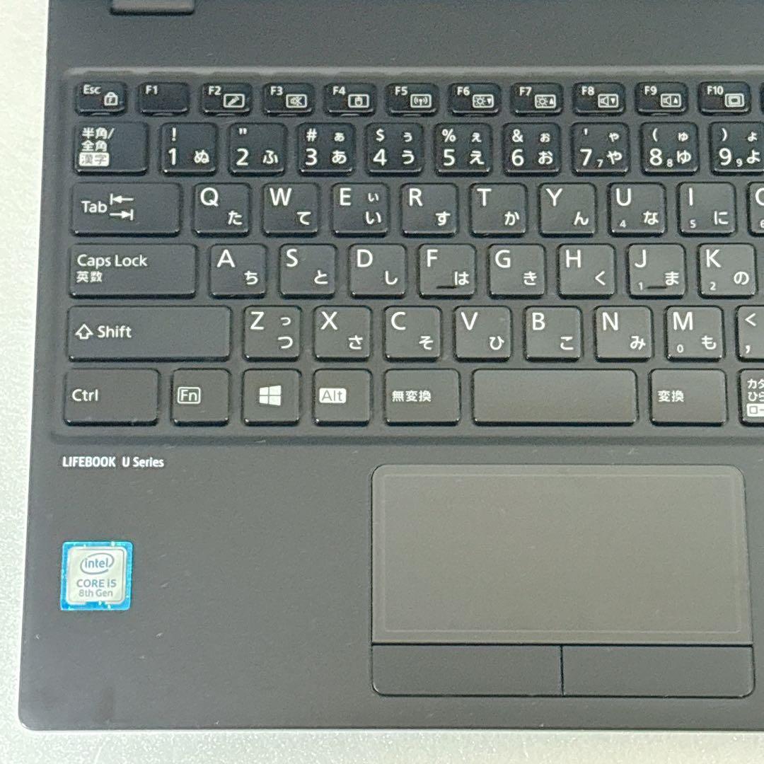 【美品】corei5 第8世代❗️富士通 LIFEBOOK ノートパソコン 軽量