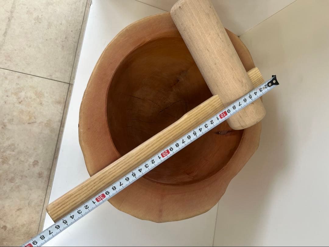 うす　きね　セット 直径約30cm