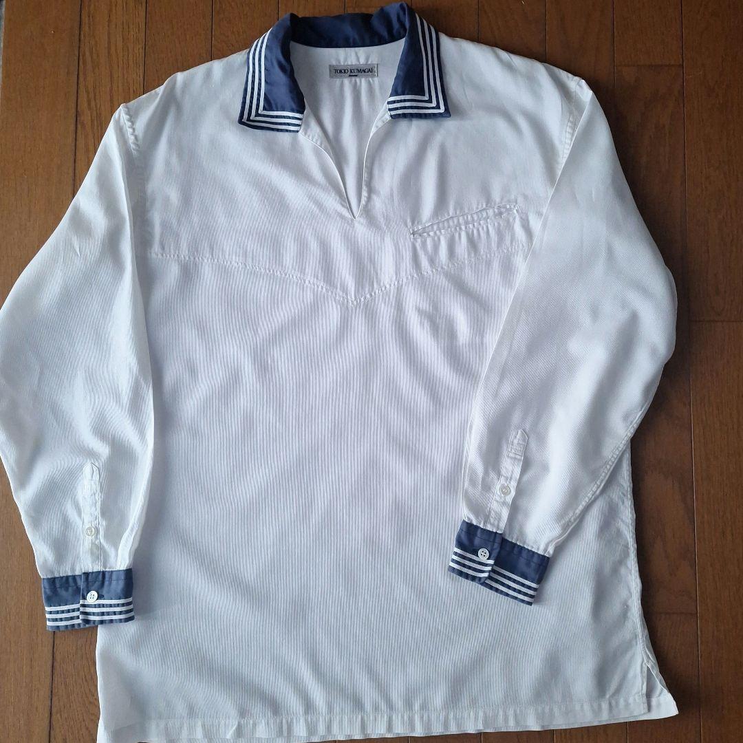 激レア1984年TOKIO KUMAGAI セーラーカラー長袖シャツ
