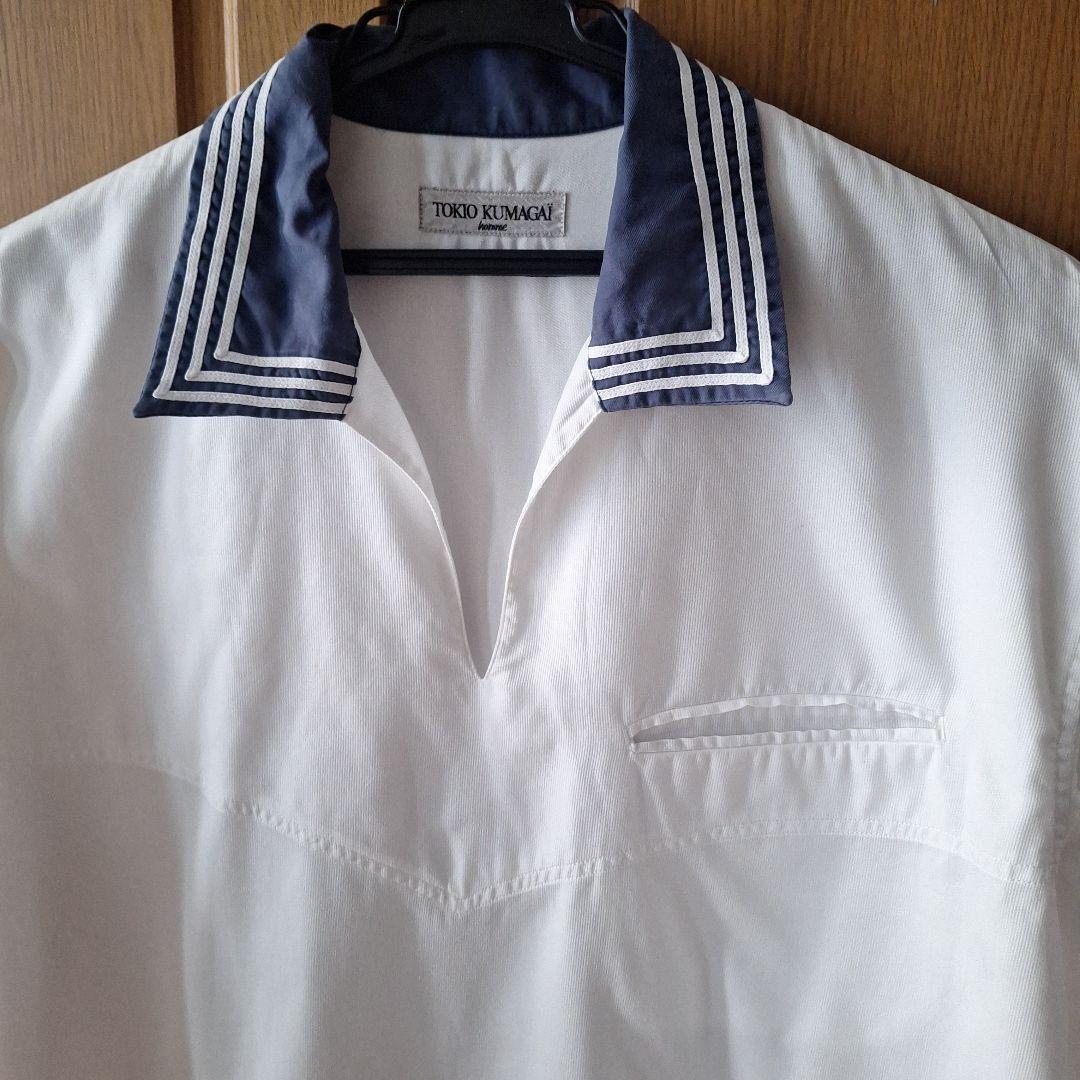 激レア1984年TOKIO KUMAGAI セーラーカラー長袖シャツ