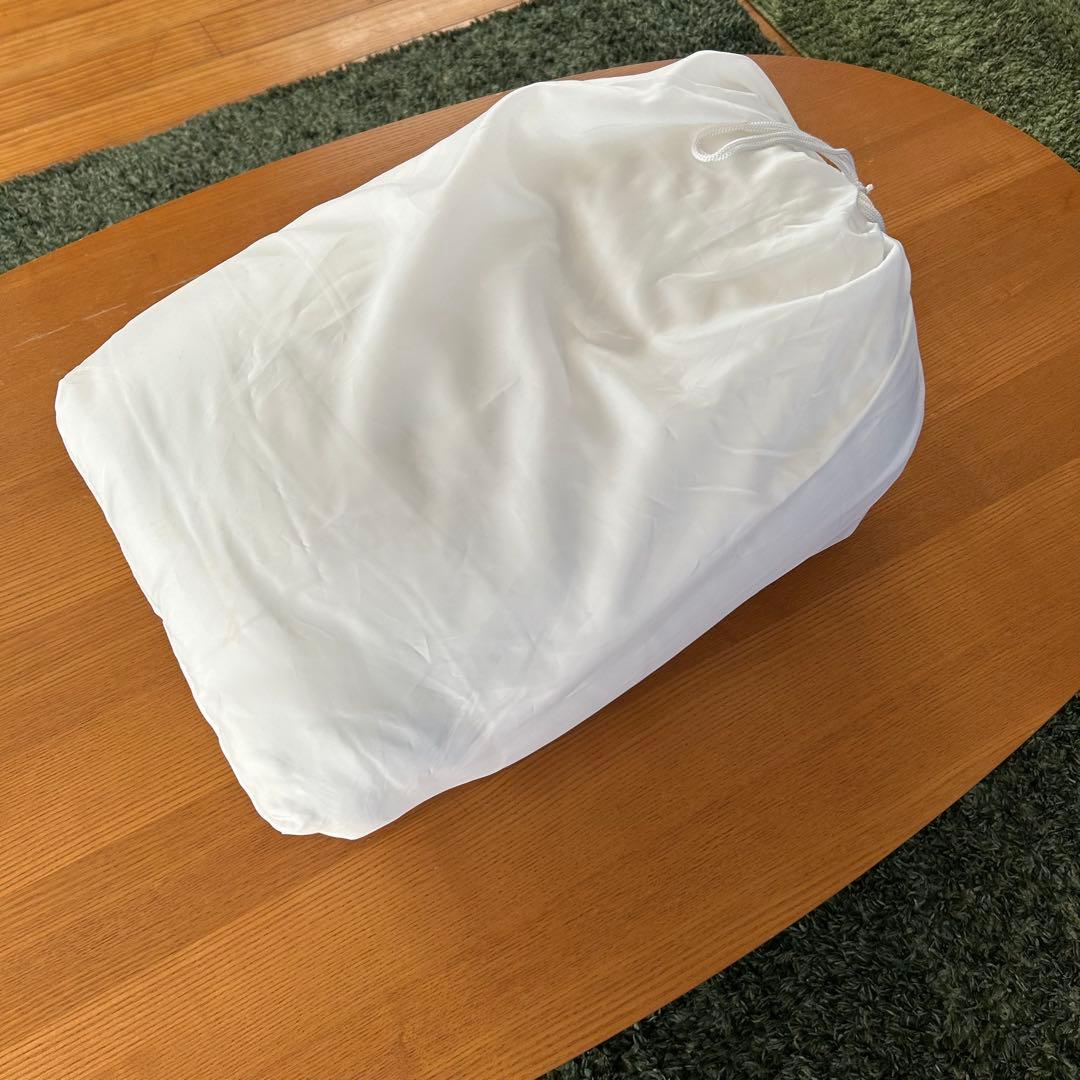 無印こたつ　テーブル　楕円形　布団付き　フラットヒーター　リモコン　脚取り外し可