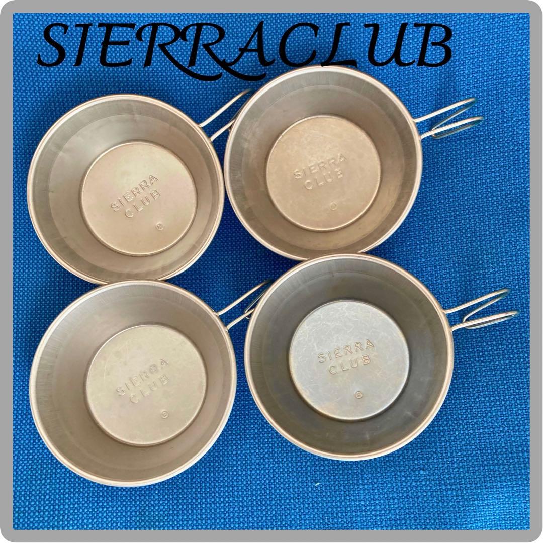シェラクラブシェラカップSIERRACLUBシエラクラブシエラカップ4個
