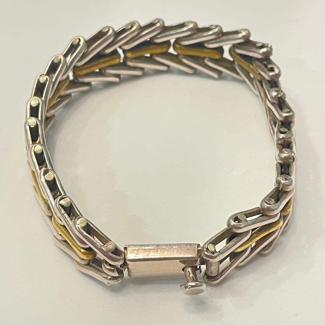 希少 メキシコ製 vintage taxco 925 ブレスレット