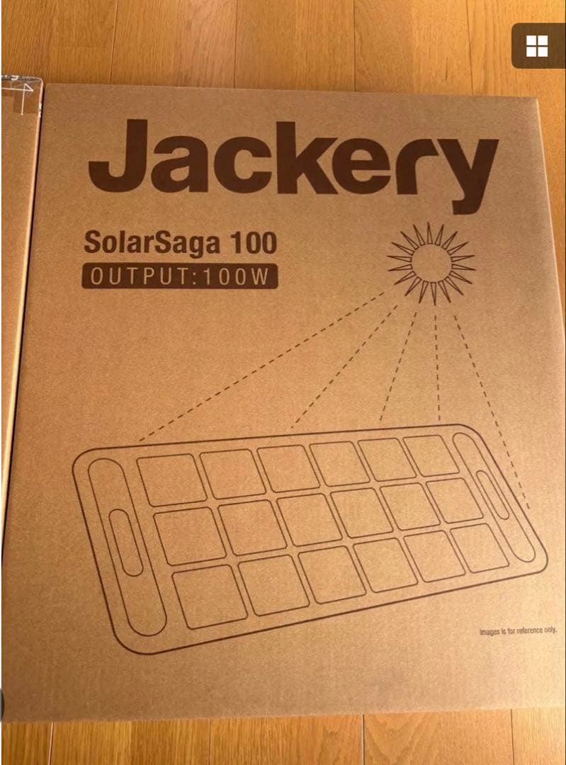 Jackery SolarSaga 100 ポータブルソーラーパネル　１個