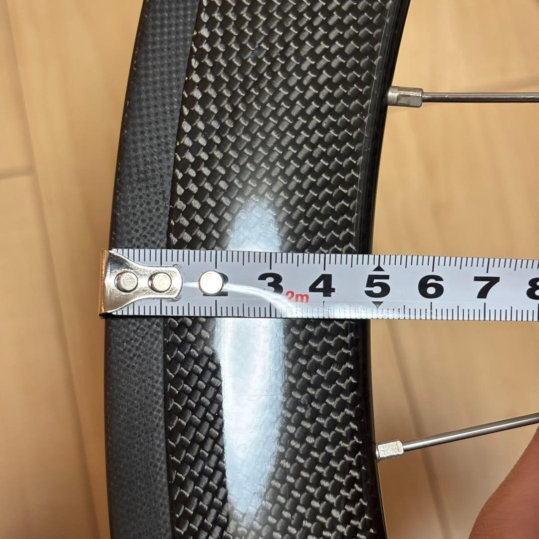 ピスト　手組みカーボンホイール前後　philwoodハブ dtswiss