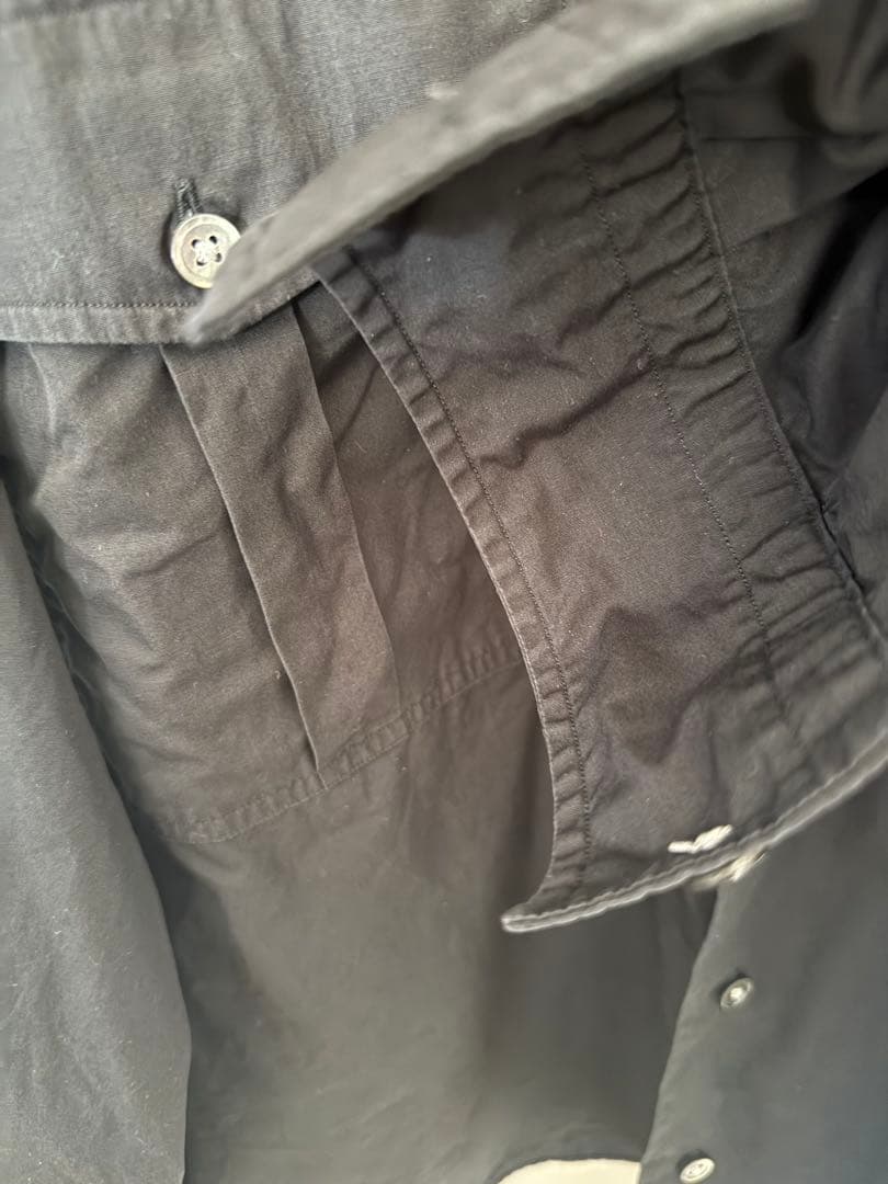 トップス Porter classic ROLL UP SHIRT BLACK