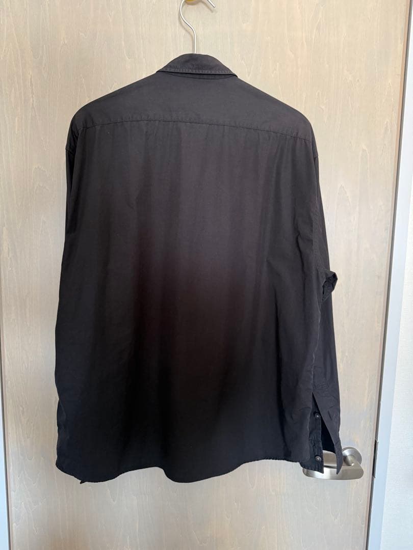 トップス Porter classic ROLL UP SHIRT BLACK