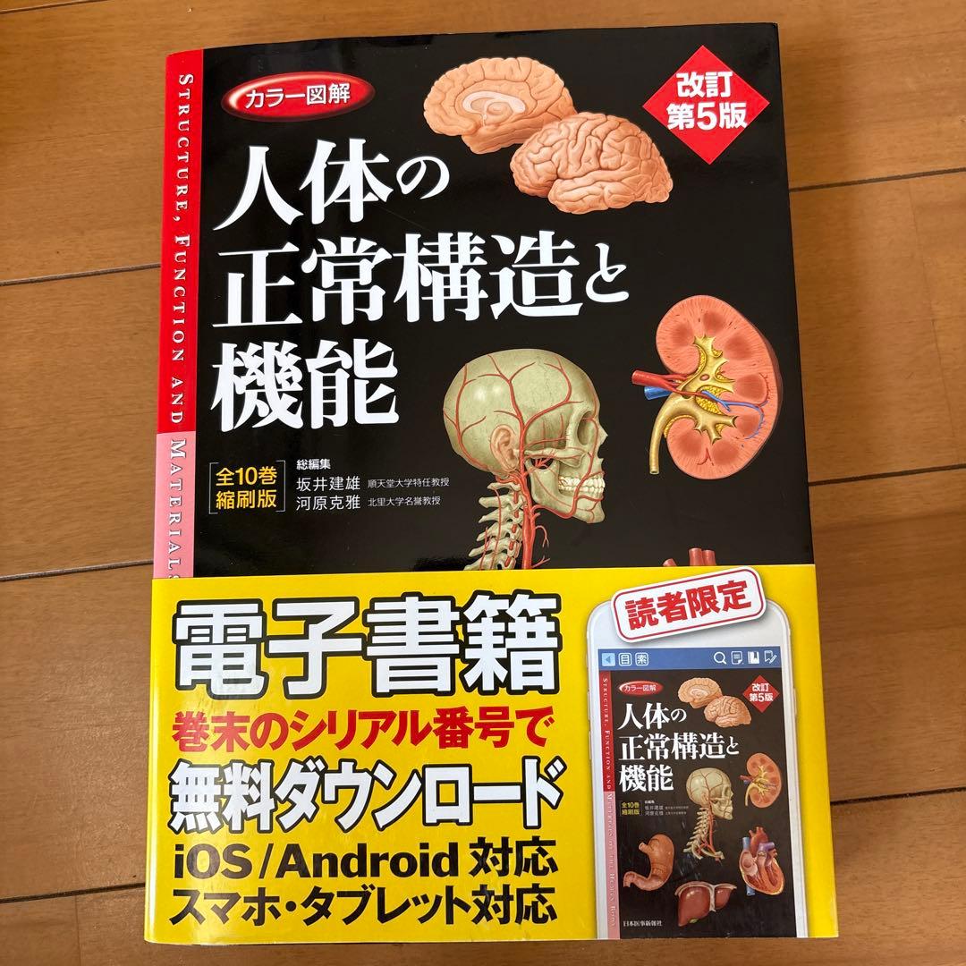 人体の正常構造と機能