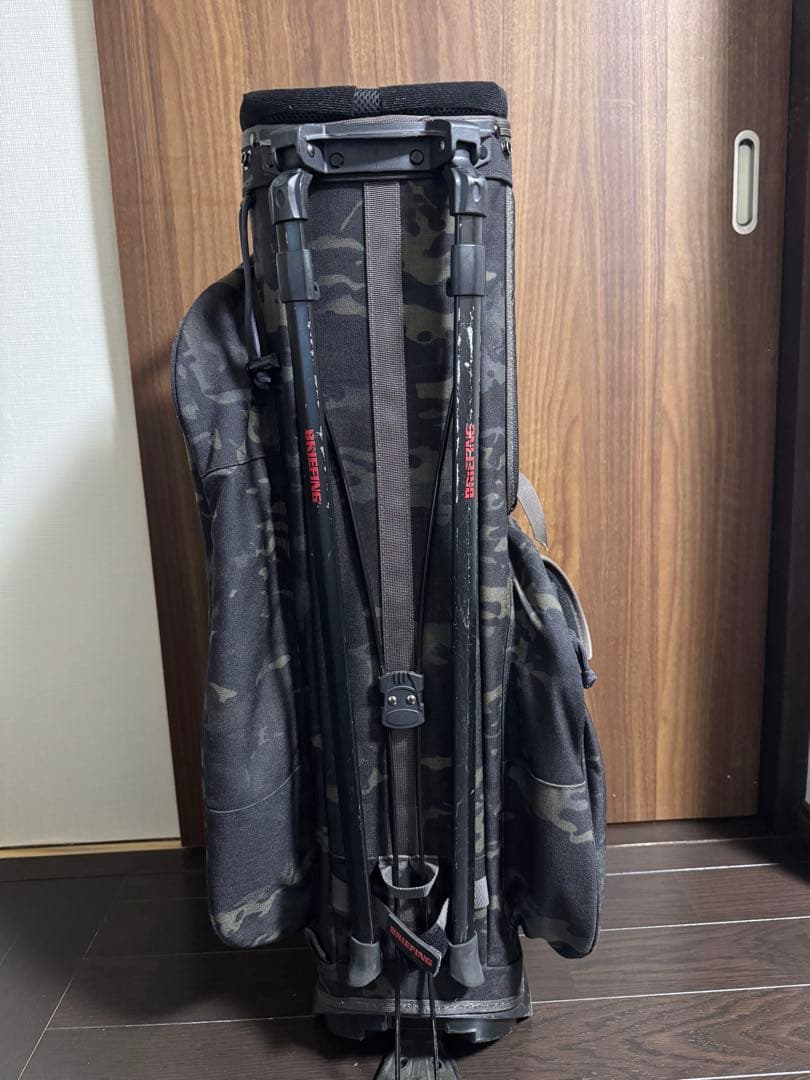 BRIEFING 迷彩柄 キャディバッグ