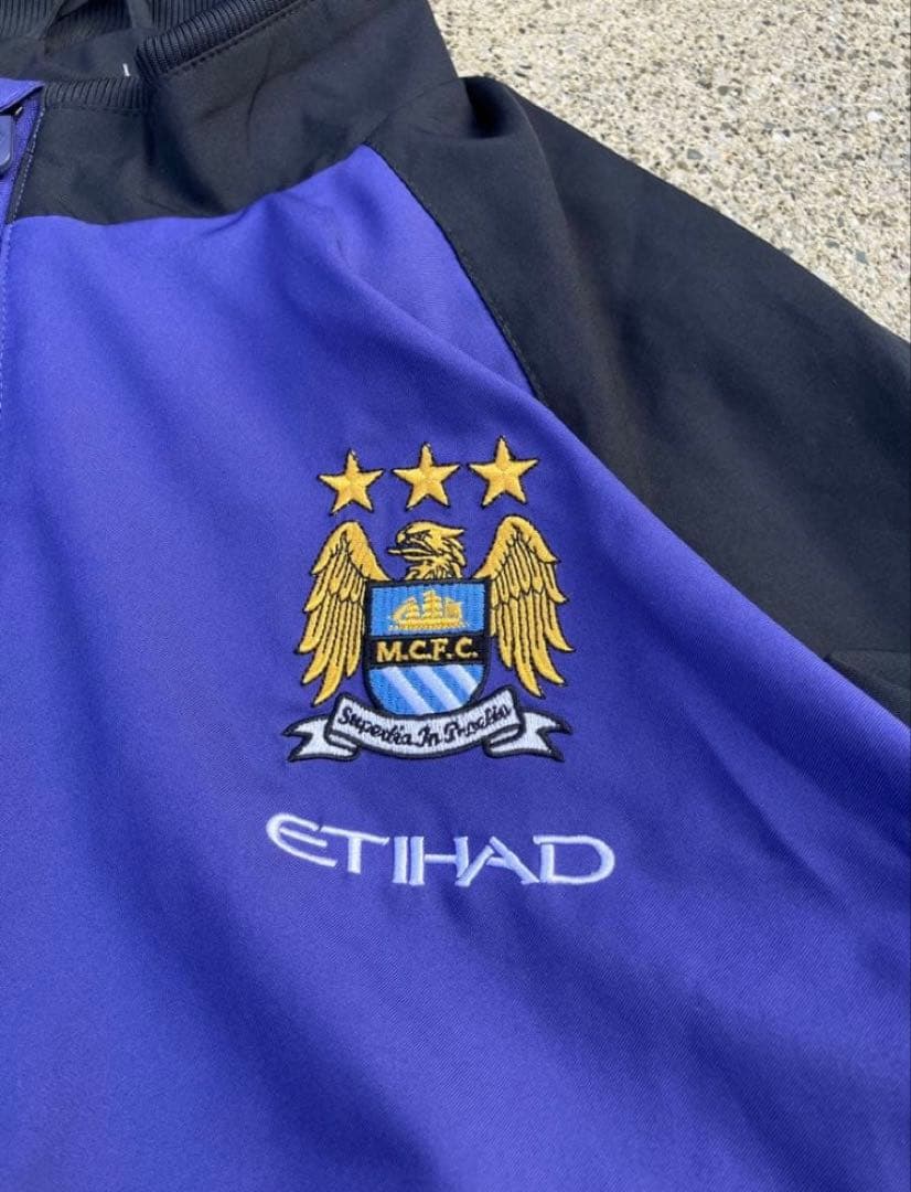【希少】UMBRO×マンチェスターシティ/トレーニングジャケット/ジャージ2XL